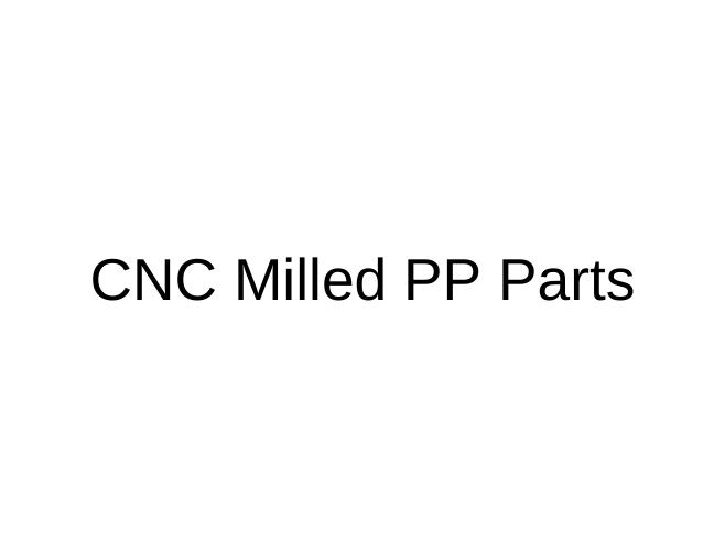 CNC铣削pp零件